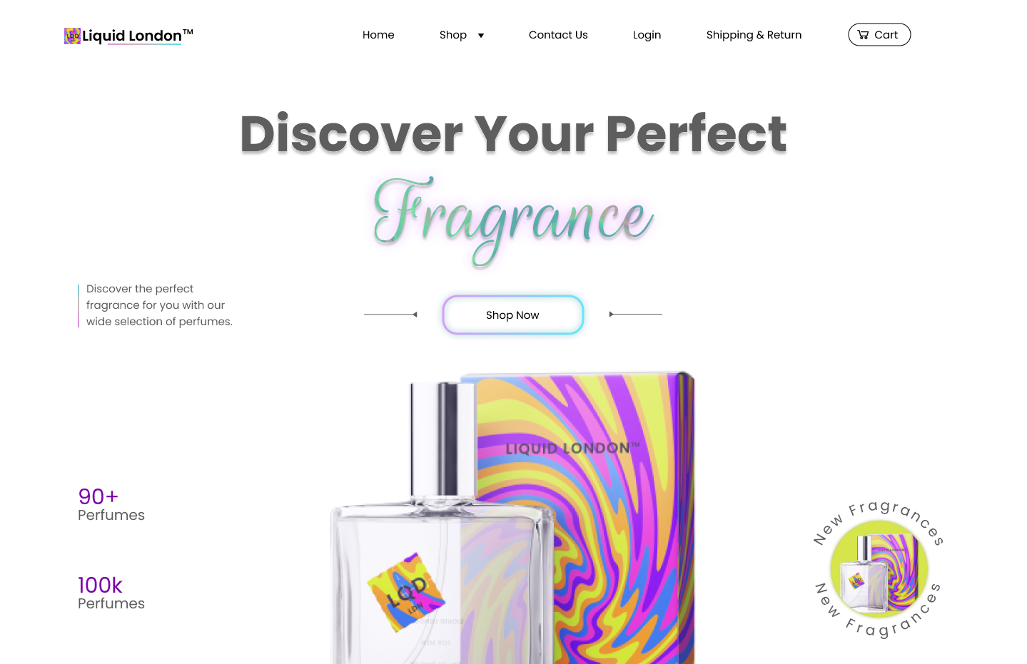 Luxury Perfume E-Commerce